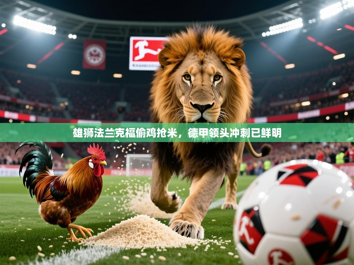 雄狮法兰克福偷鸡抢米,德甲领头冲刺已鲜明 第3张