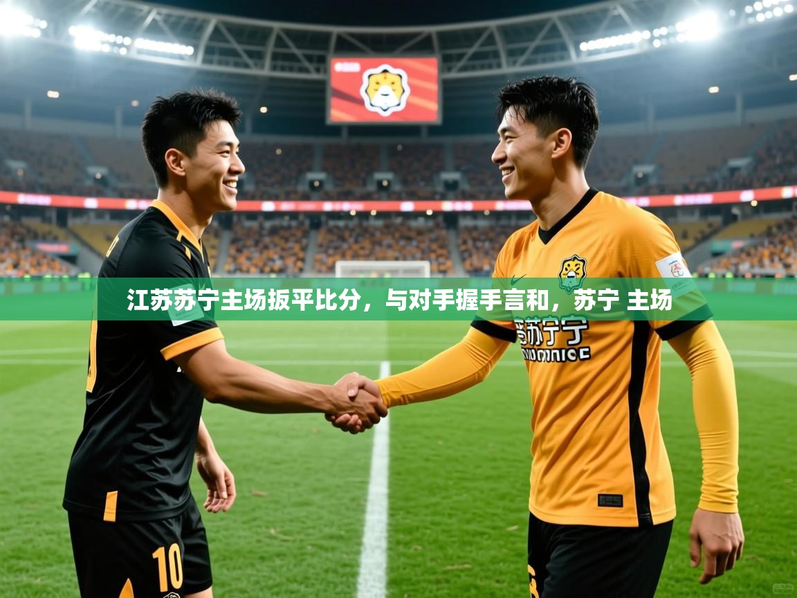 江苏苏宁主场扳平比分,与对手握手言和,苏宁 主场 第2张